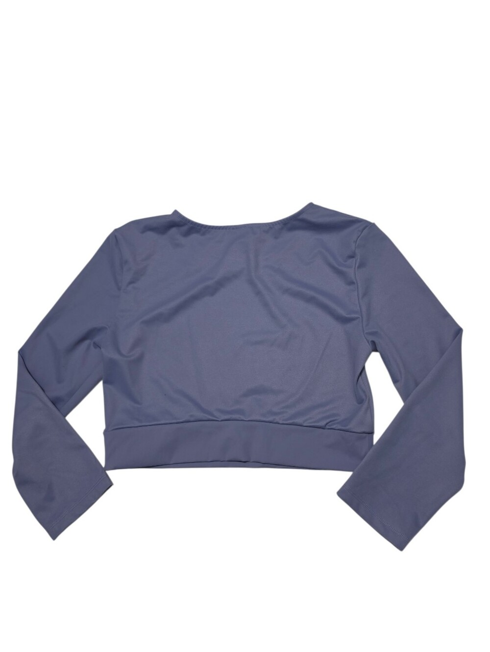 Victoria's Secret Sport Lavender Casual Streetwear Long Sleeve Crop Top Sz M - Picture 4 of 5